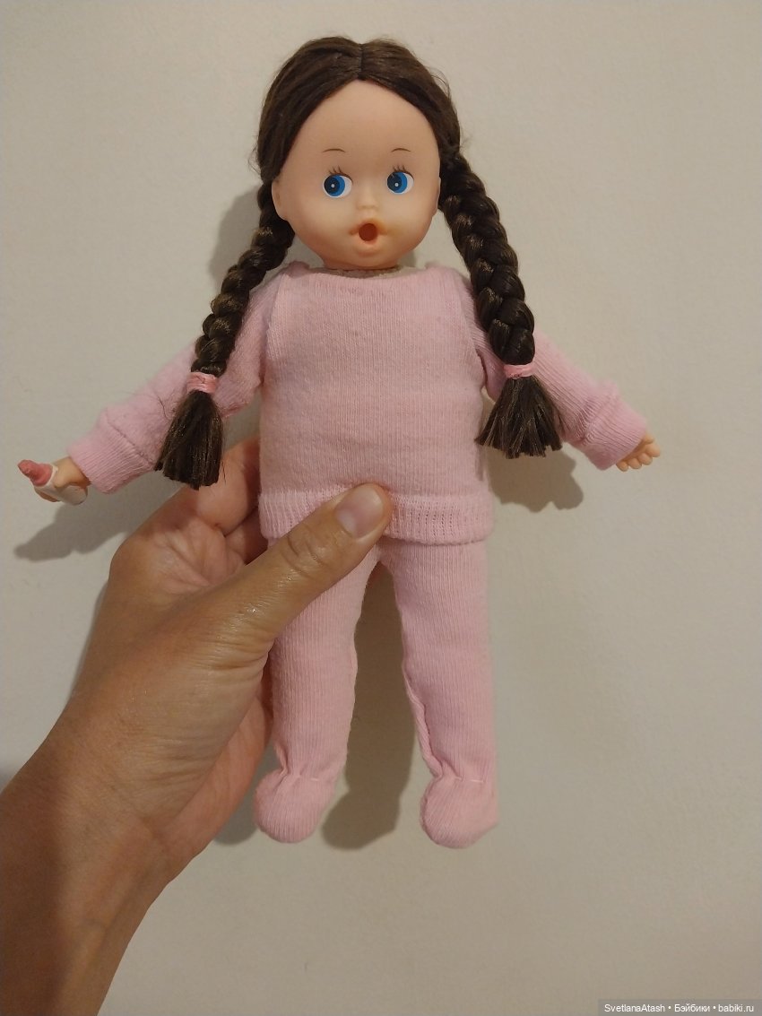 Ремонт мягкотелой куколки + выкройка тела для неё