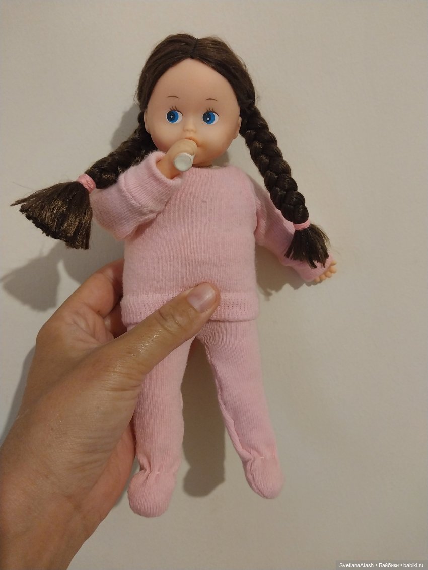 Ремонт мягкотелой куколки + выкройка тела для неё