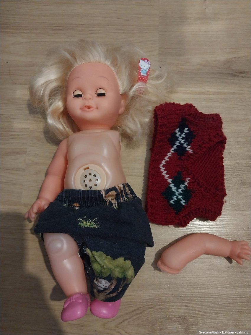 Ремонт руки куклы — Ремонт и реставрация кукол: тело (фото 2)