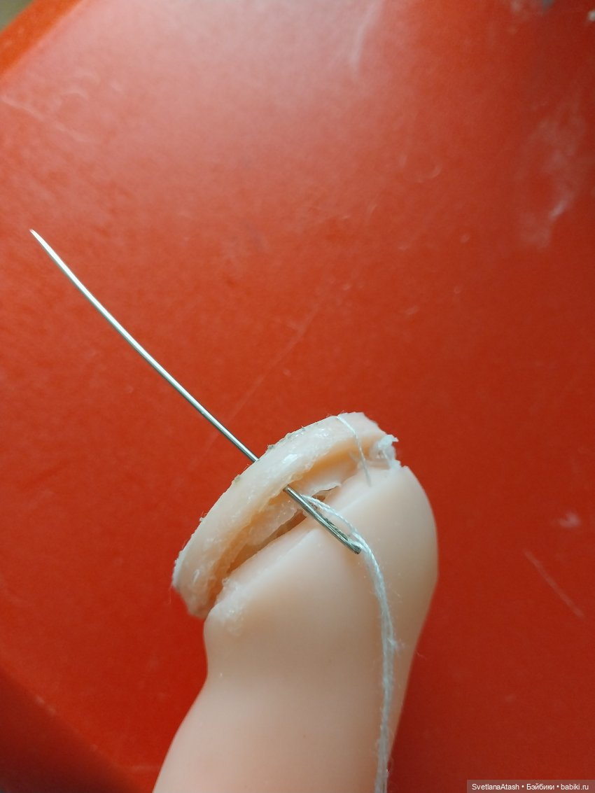 Ремонт руки куклы — Ремонт и реставрация кукол: тело (фото 7)