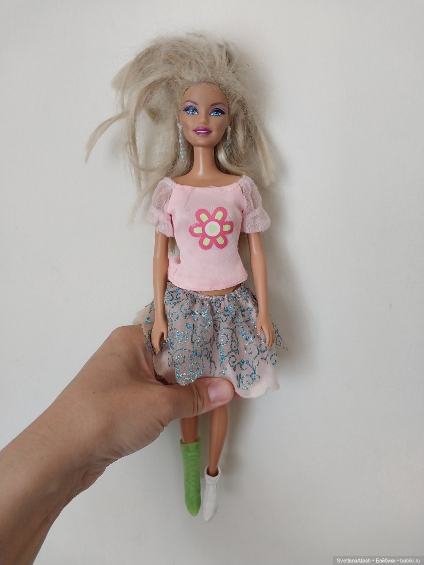 Снова барби "до" и "после"