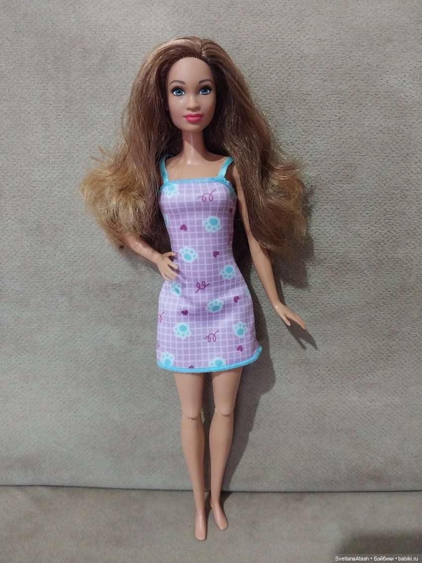 Снова барби "до" и "после"