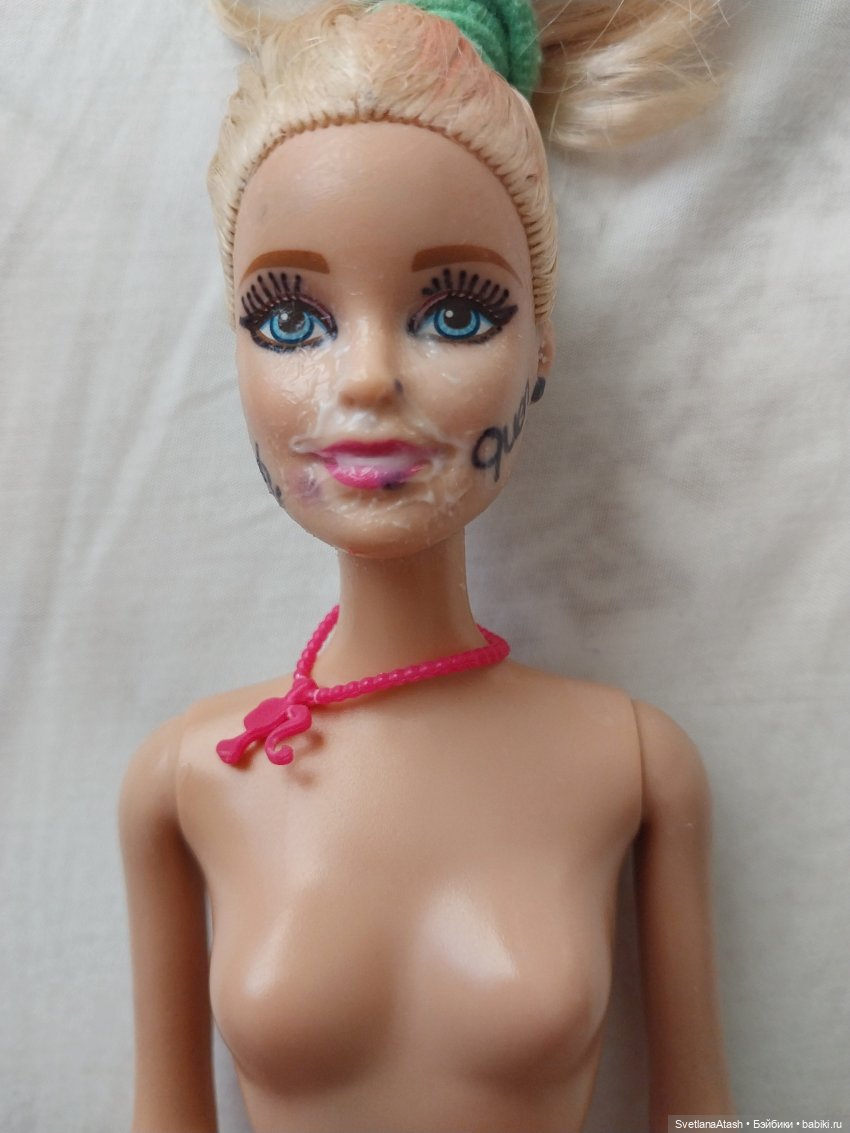 История Лори (способ, как я избавляла волосы куклы от липкости) (фото 9)