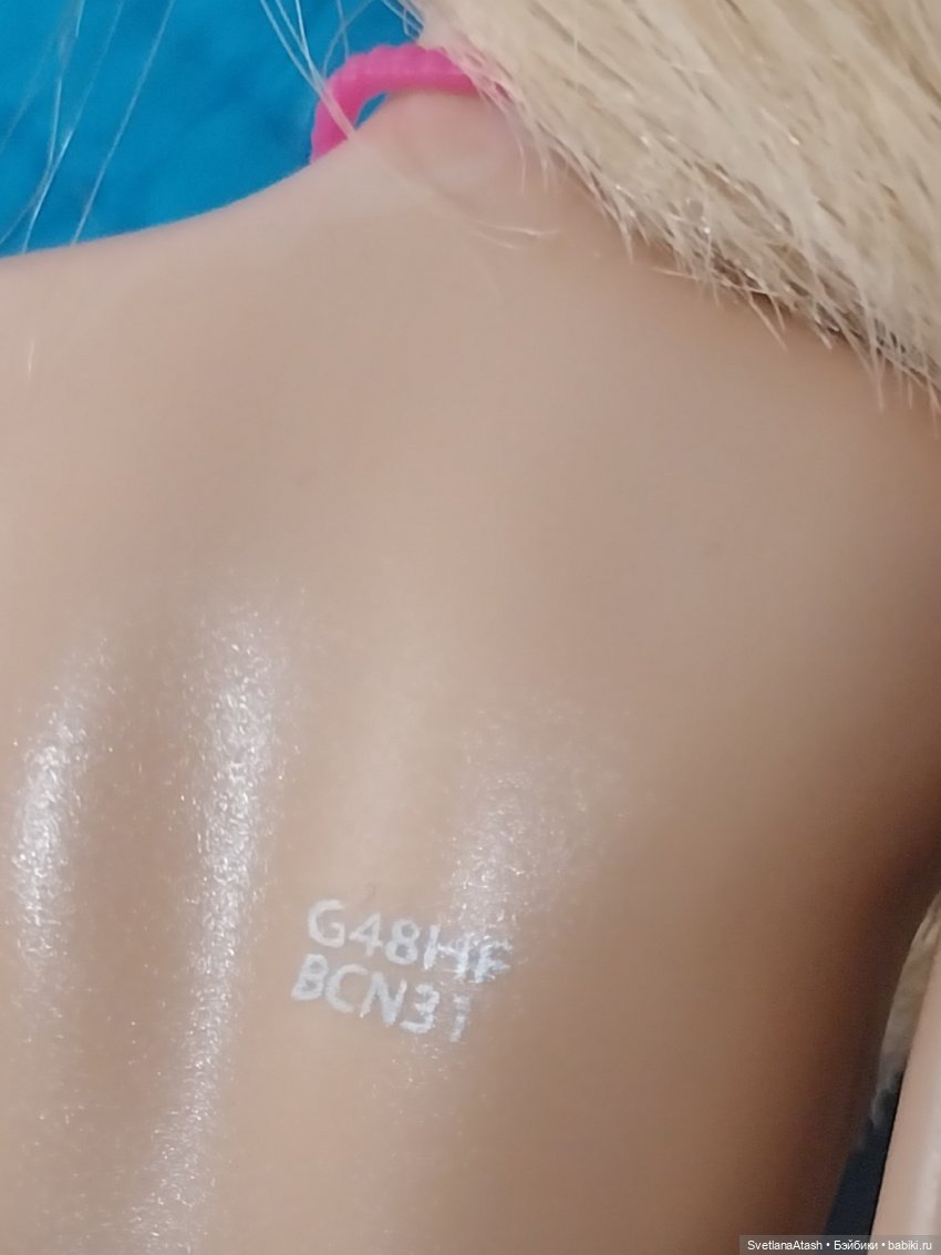 История Лори (способ, как я избавляла волосы куклы от липкости)