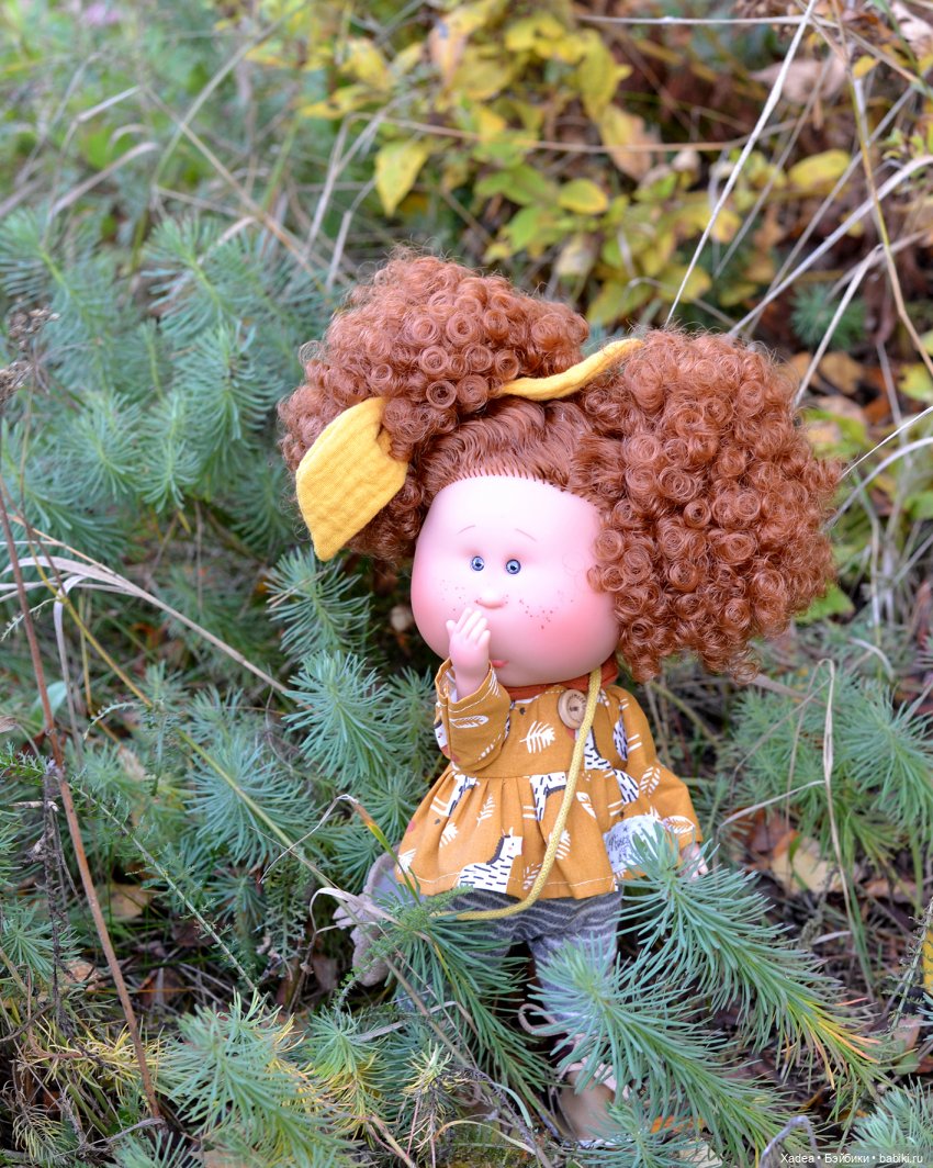 Уж небо осенью дышало, и Мия средь листвы гуляла | Бэйбики Уж небо осенью дышало, и Мия средь листвы гуляла (фото 4)