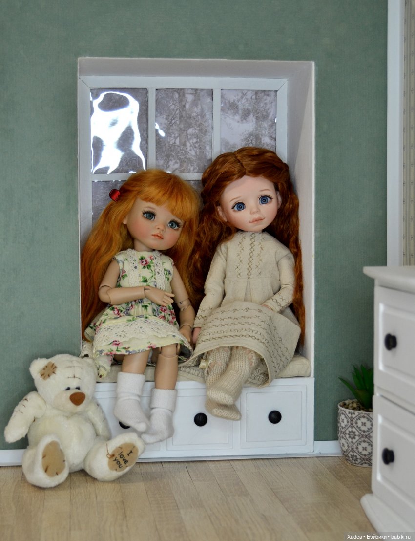 Знакомство с сестренкой — Авторские куклы BJD (БЖД) у нас дома: фото (фото 9)