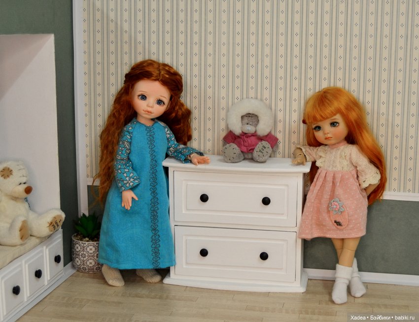 Знакомство с сестренкой — Авторские куклы BJD (БЖД) у нас дома: фото