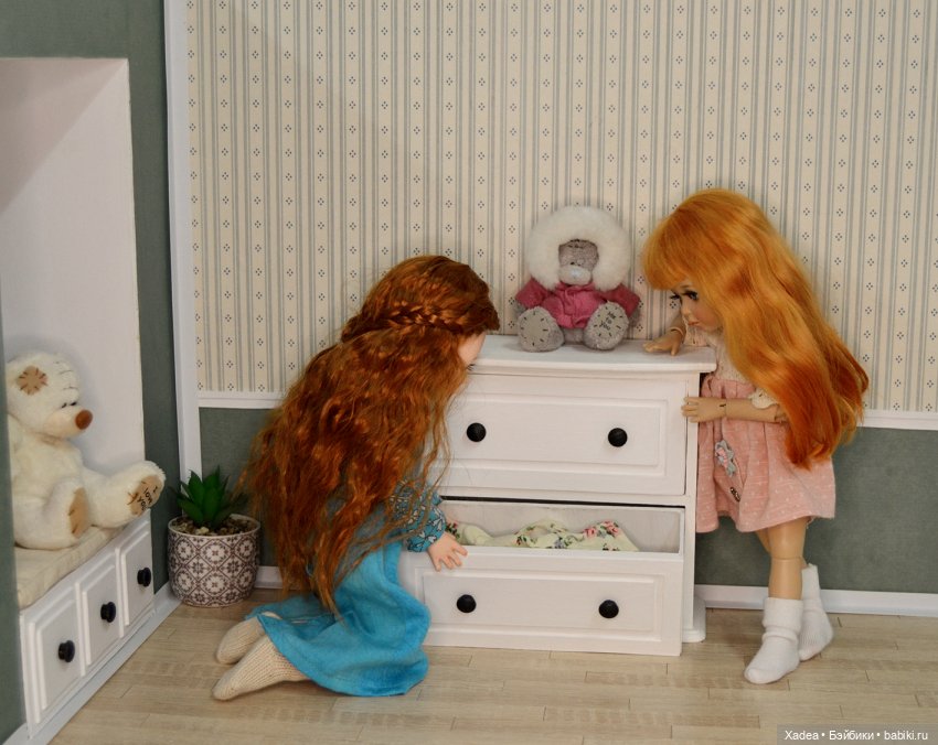 Знакомство с сестренкой — Авторские куклы BJD (БЖД) у нас дома: фото (фото 2)