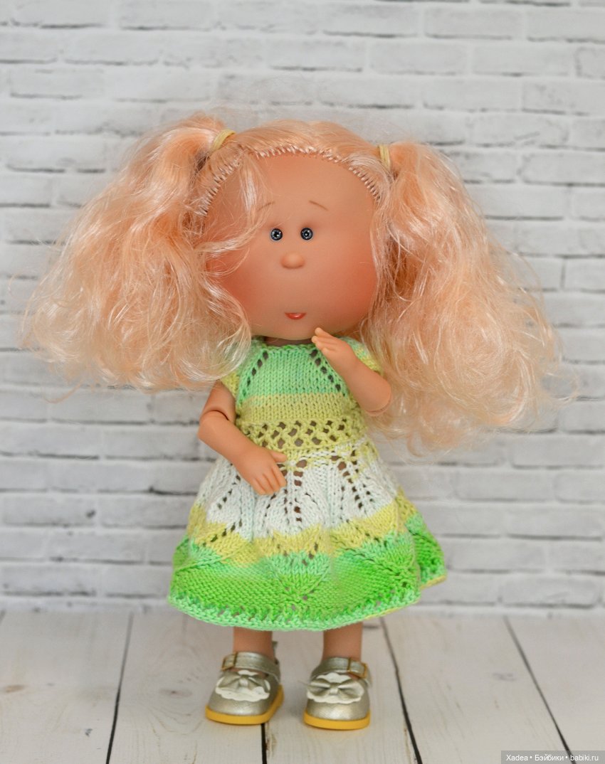 Шарнирная Мия с фабрики — Куклы Nines d'Onil (Нинес): Миа (Mia) (фото 6)