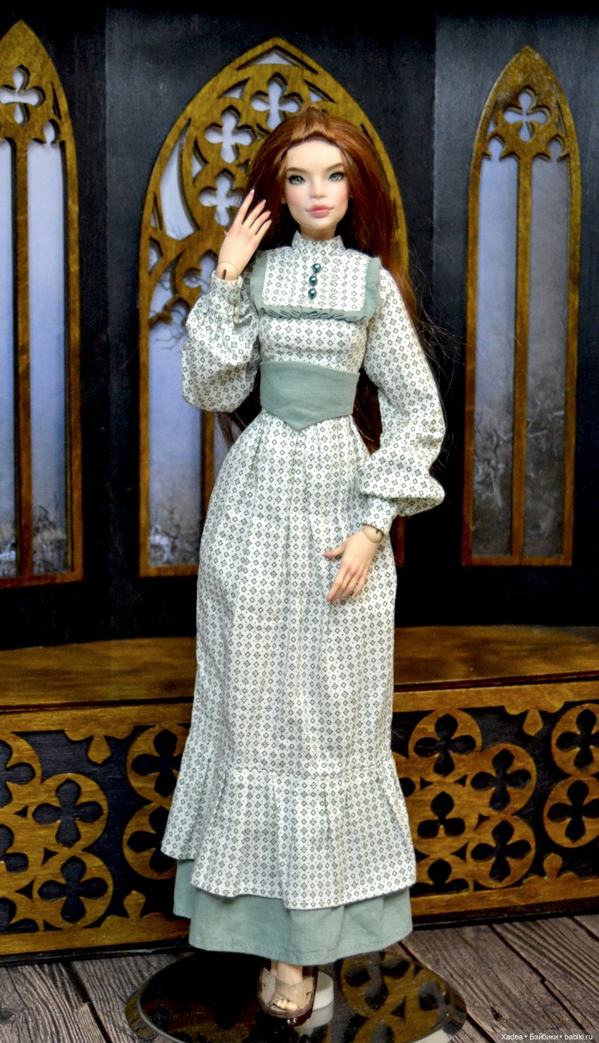 Новое платье для Миры — Одежда и обувь для кукол BJD (БЖД): 1/3 (фото 3)