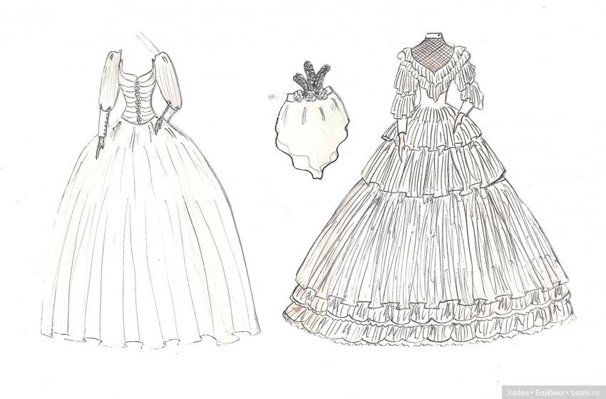 Тайна старой коробки — Бумажные куклы с одеждой для вырезания: шаблоны