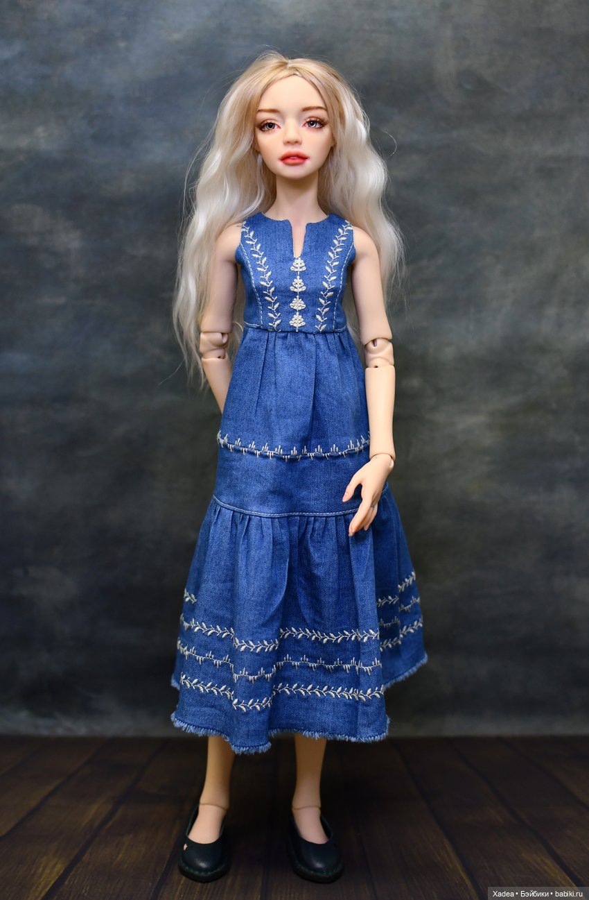 Платье или сарафан — Одежда и обувь для кукол своими руками: фото (фото 4)