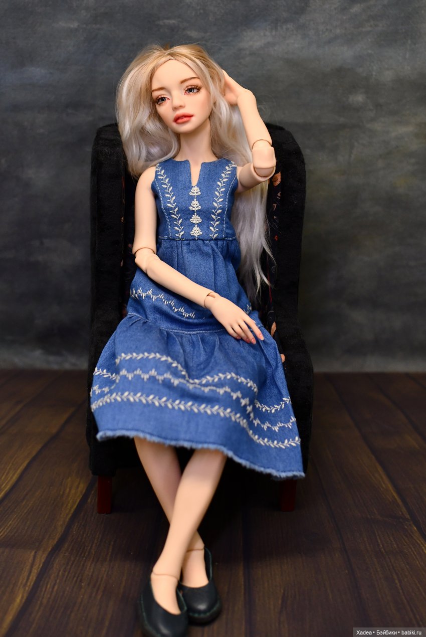 Платье или сарафан — Одежда и обувь для кукол своими руками: фото (фото 3)