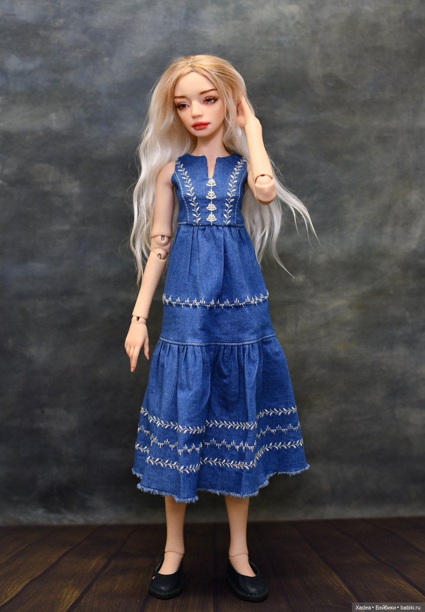 Платье или сарафан — Одежда и обувь для кукол своими руками: фото