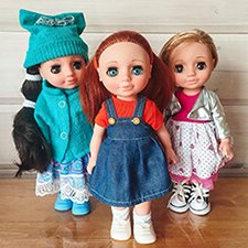 Три куклы Ася Весна лотом