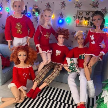 Уютный Новый год Барби лукс