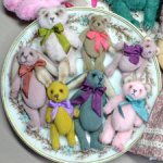 Мишки зайки мини тедди для куклы