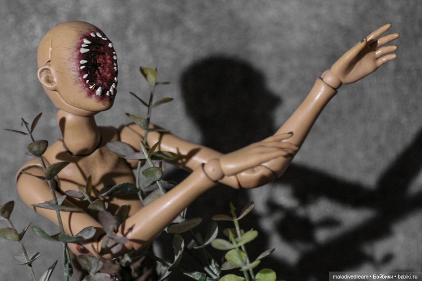 Дикая красота — Авторские шарнирные куклы своими руками: лепка (фото 4)