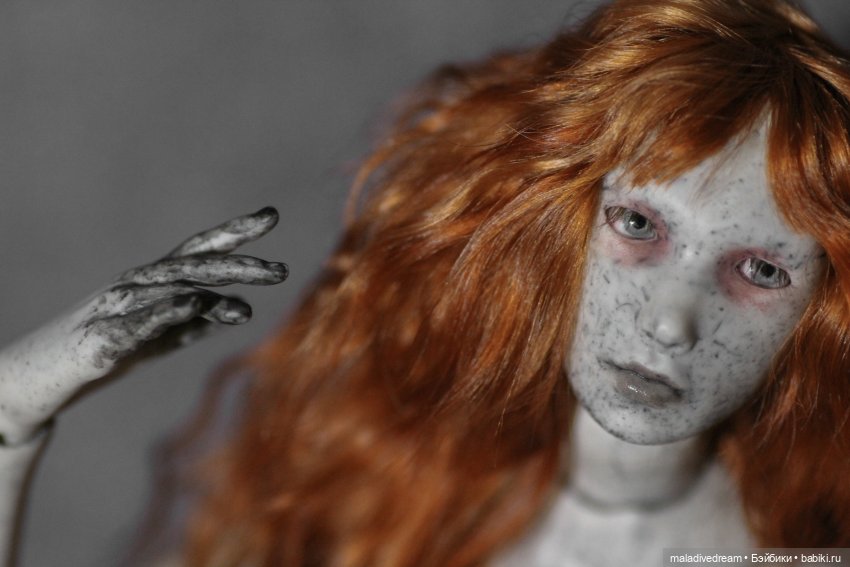 Мраморная дева | Бэйбики Мраморная дева — Авторские шарнирные куклы своими руками: лепка (фото 3)