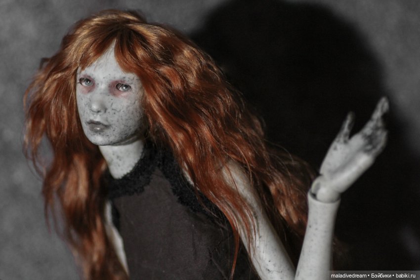 Мраморная дева | Бэйбики Мраморная дева — Авторские шарнирные куклы своими руками: лепка (фото 2)