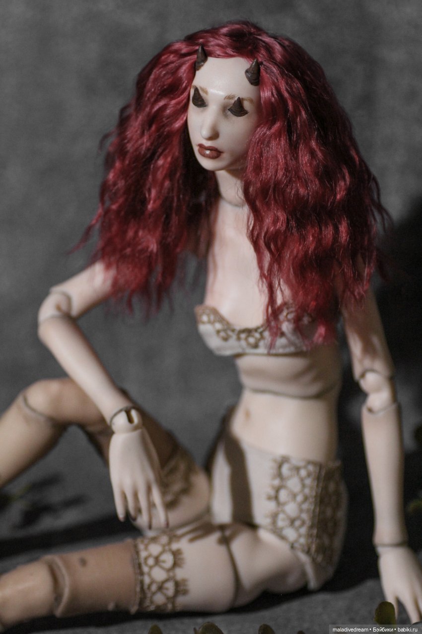 Авторские шарнирные куклы своими руками: лепка (фото 7)