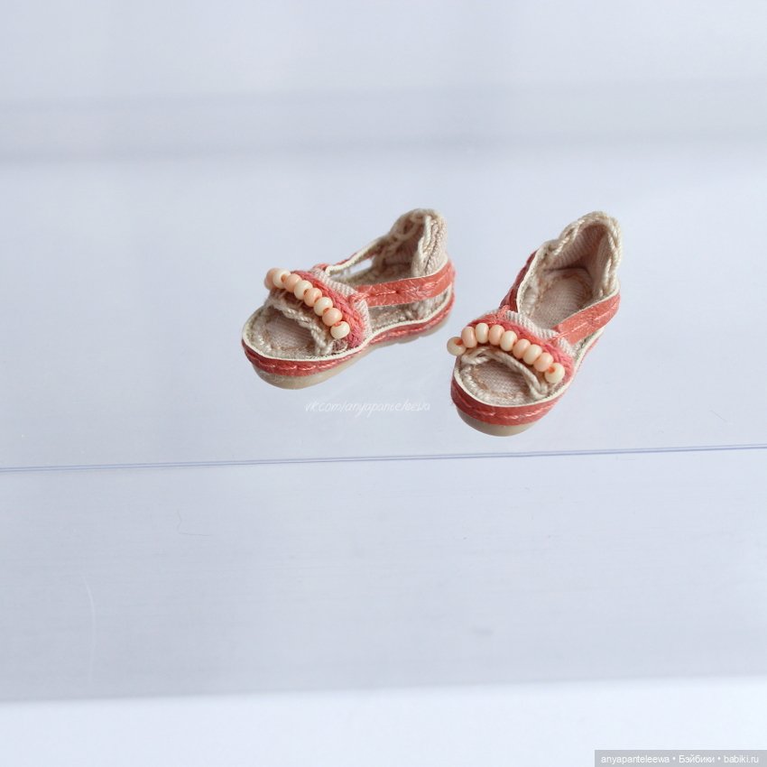 обувь для кукол ручной работы