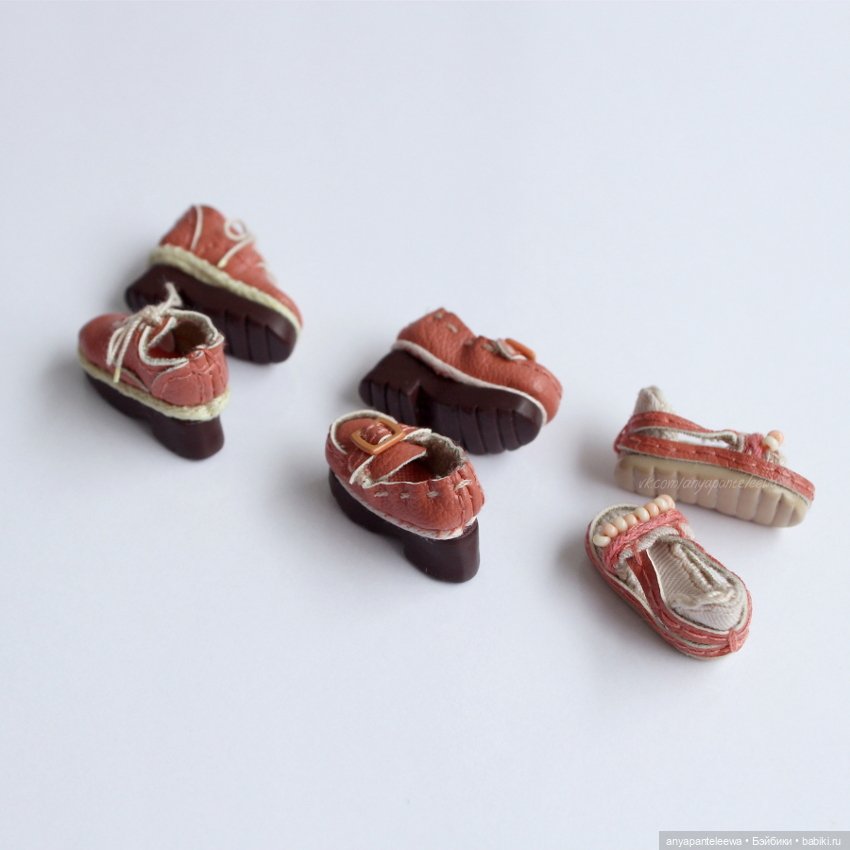 обувь для кукол ручной работы