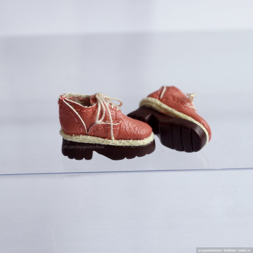 ботиночки для барби ручной работы
