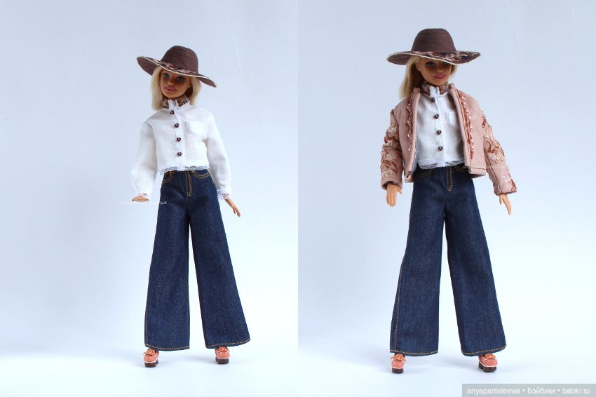 одежда для барби стандартной йога