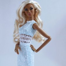 Новое платье для куколок Fashion Royalty.