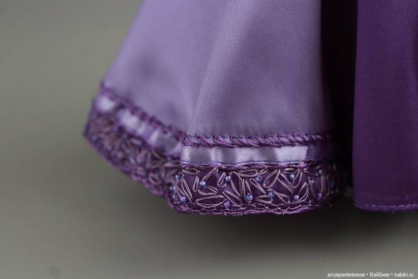 Бальное платье для куколки Поппи Паркер (фото 10)