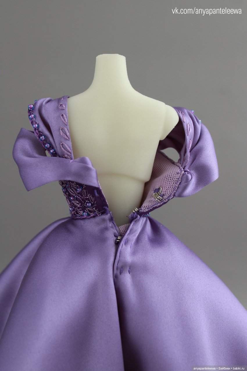 Бальное платье для куколки Поппи Паркер (фото 6)