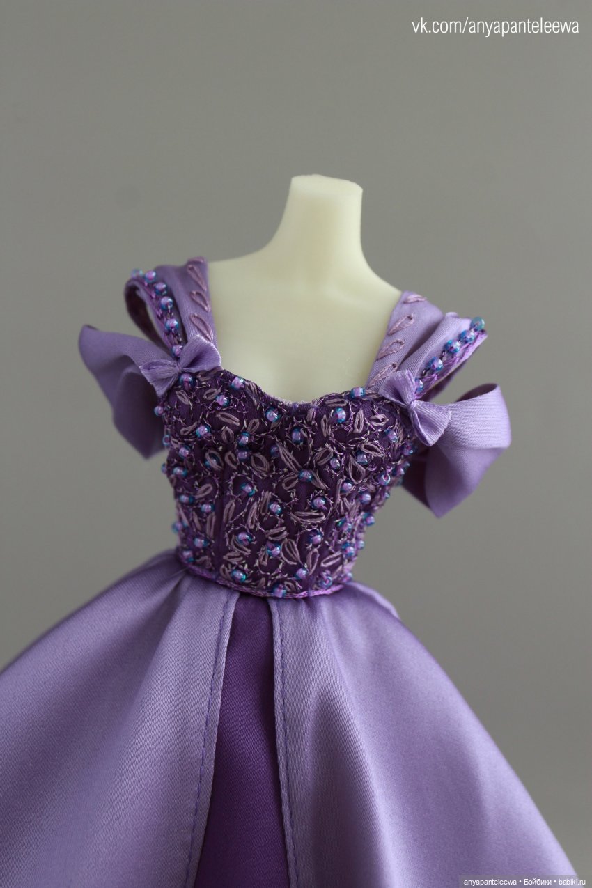 Бальное платье для куколки Поппи Паркер (фото 4)