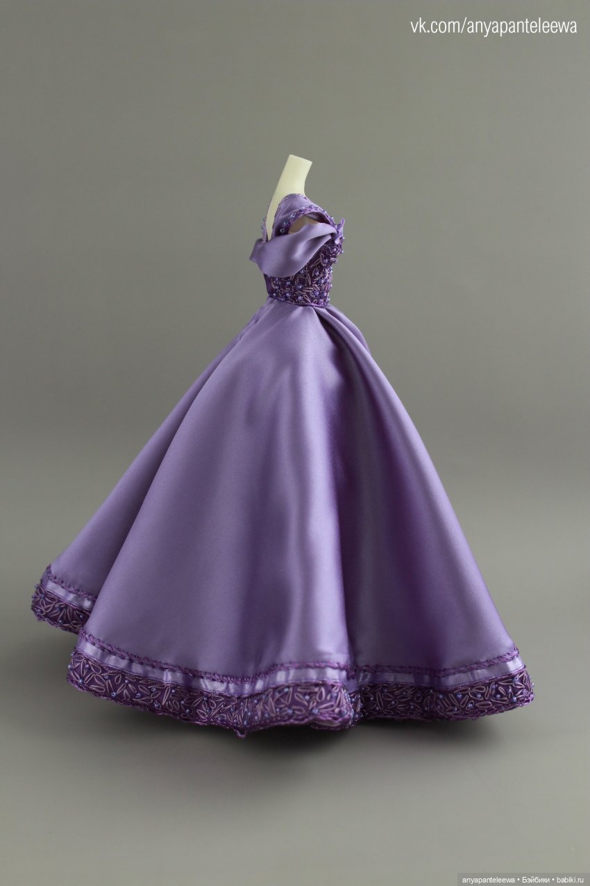 Бальное платье для куколки Поппи Паркер (фото 2)