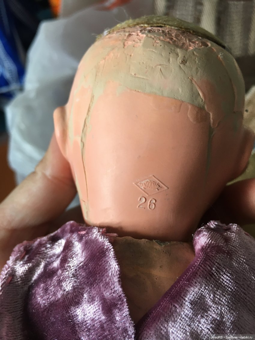 Первый блин комом — Реставрация и преображение кукол: ремонт (фото 4)