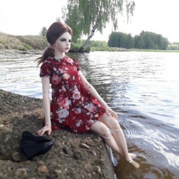 Ну чем не Алёнушка?