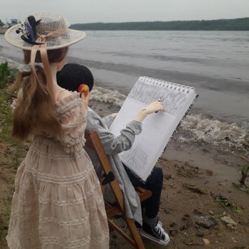 Художник и его Муза 😊