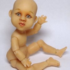 Моя первая шарнирная куколка