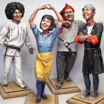 "Трус, Балбес, Бывалый и Студентка-комсомолка-и-просто-красавица"