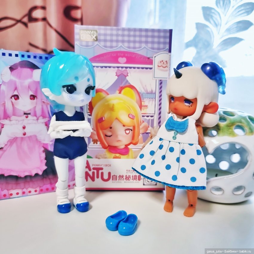 Penny's Box: ANTU Nature's Secret. Распаковка овечки. Penny Gakuen помогает)