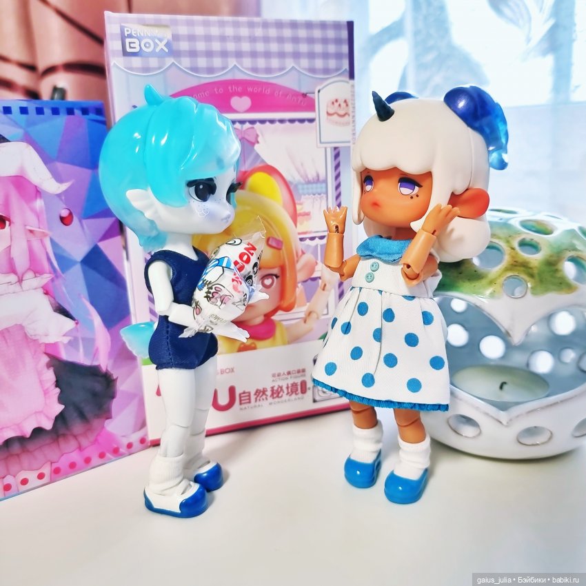 Penny's Box: ANTU Nature's Secret. Распаковка овечки. Penny Gakuen помогает)