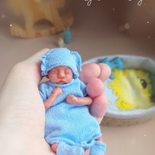ООАК кукла младенец Ванюша