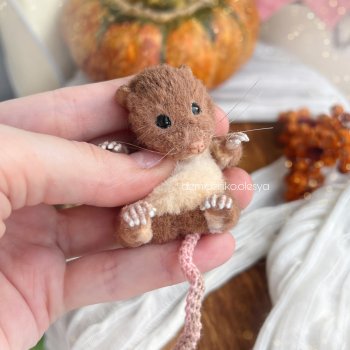 Полевой мышонок Пиф 🐭✨