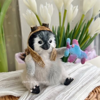 Пингвинёнок Олиф ✈️🩵