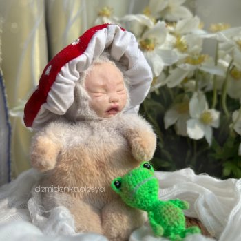 Тедди долл мухоморчик Муша 🍄✨