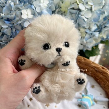 Щенок шпиц Нильс ✨🩵