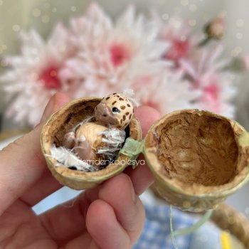 Страусёнок в орешке 🥜🤎