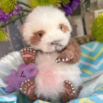 Малыш циньлинская панда 🐼 🤎