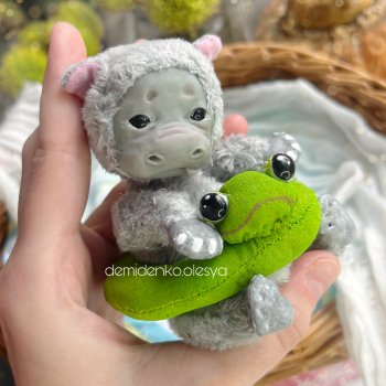 Кукольный бегемотик Чипо