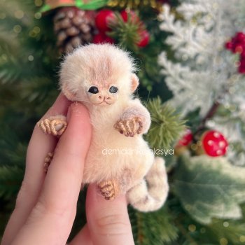 Обезьянка игрунка Мурзик 💝